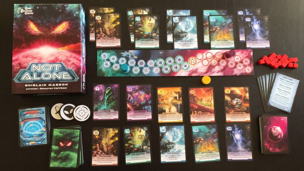 Not Alone Board Game, Hobbies & Toys, Toys & Games on Carousell