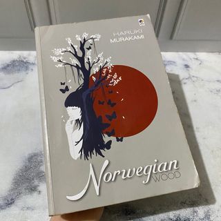nowergian wood haruki murakami preloved penerbit haru spring gramedia buku bekas obral murah baru second seken novel jlit misteri thriller romance teenlit