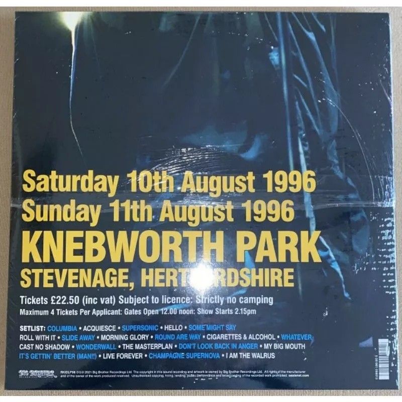 Oasis vinyl record/album/ (Category: Vinyls) located in Manila. Submitted by jhenaloymerchandise (Listing ID 1240703134, Image 2). Description: For sale Oasis – Don't Believe The Truth LP = ₱5,500 Oasis – Dig Out Your Soul (2LP) = ₱5,500 Oasis – Standing On The Shoulder Of Giants = ₱5,500 Oasis – Knebworth 1996 (3LP) = ₱6500 Oasis – Be Here Now (25th Anniversary (2LP) = ₱5,500 all brand new sealed made in E.U.