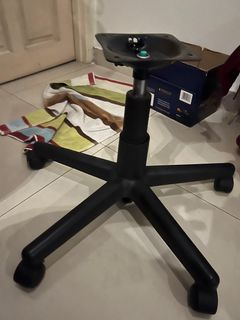 Office Chair Base + Wheels + Gaslift + Mechanism Set (Office Chair Base Set Suitable For Mostly Office Chair