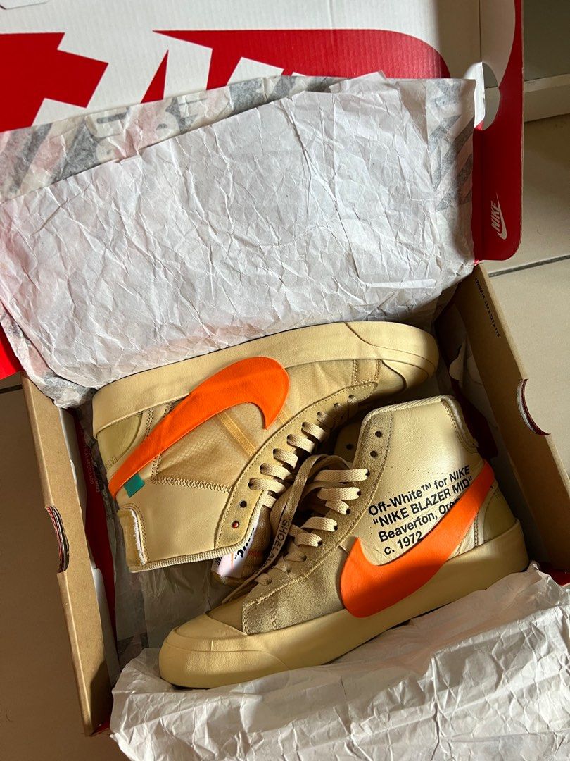 Nike off white blazer sales box