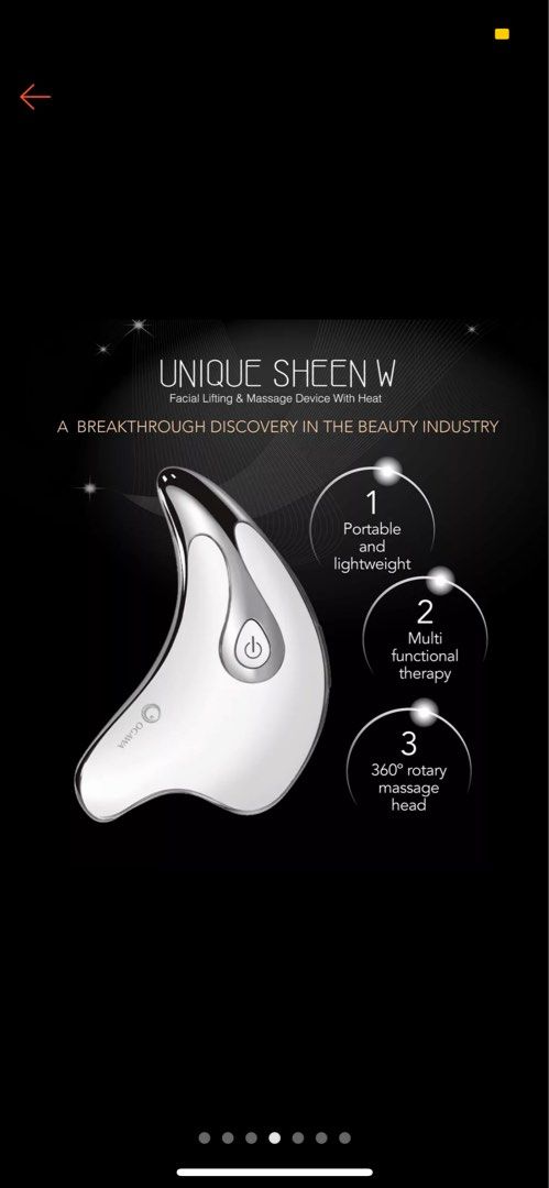 Ogawa face sale massager