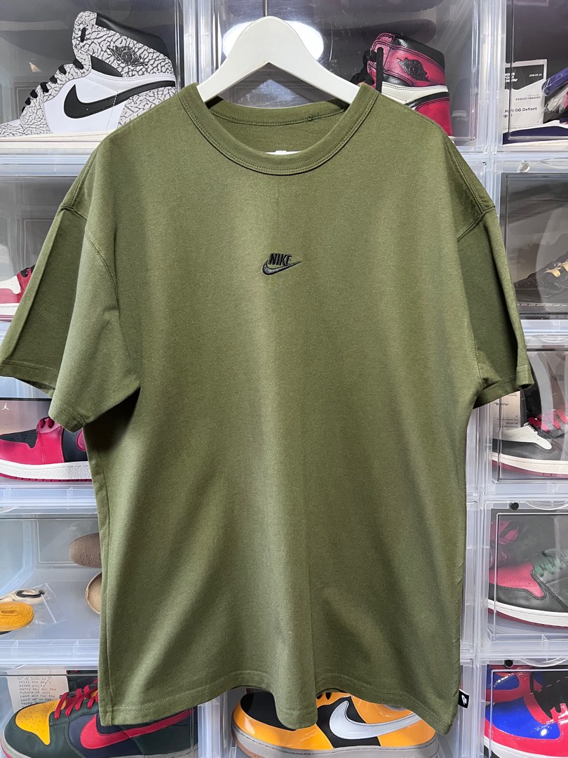 Black and olive green nike shirt sale