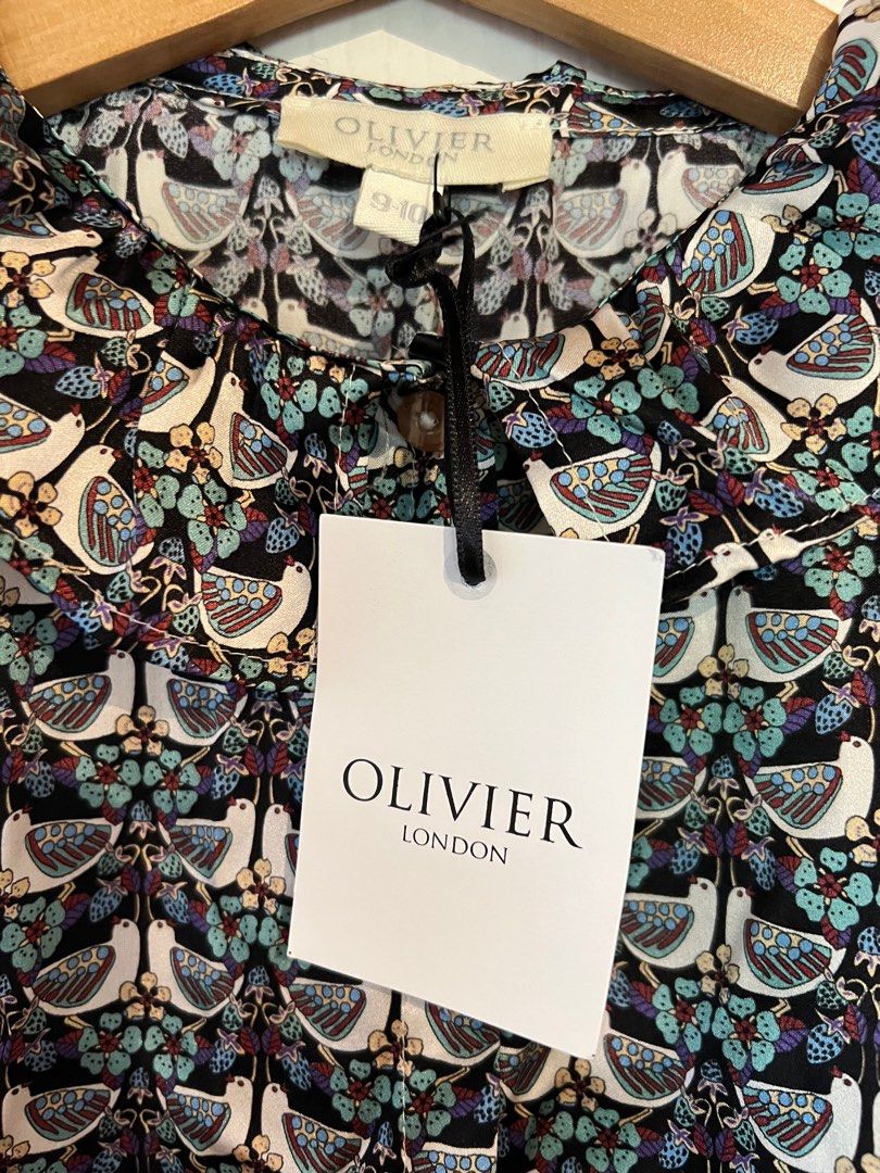 Olivier London Silk Shirt 910, Babies & Kids, Babies & Kids Fashion on