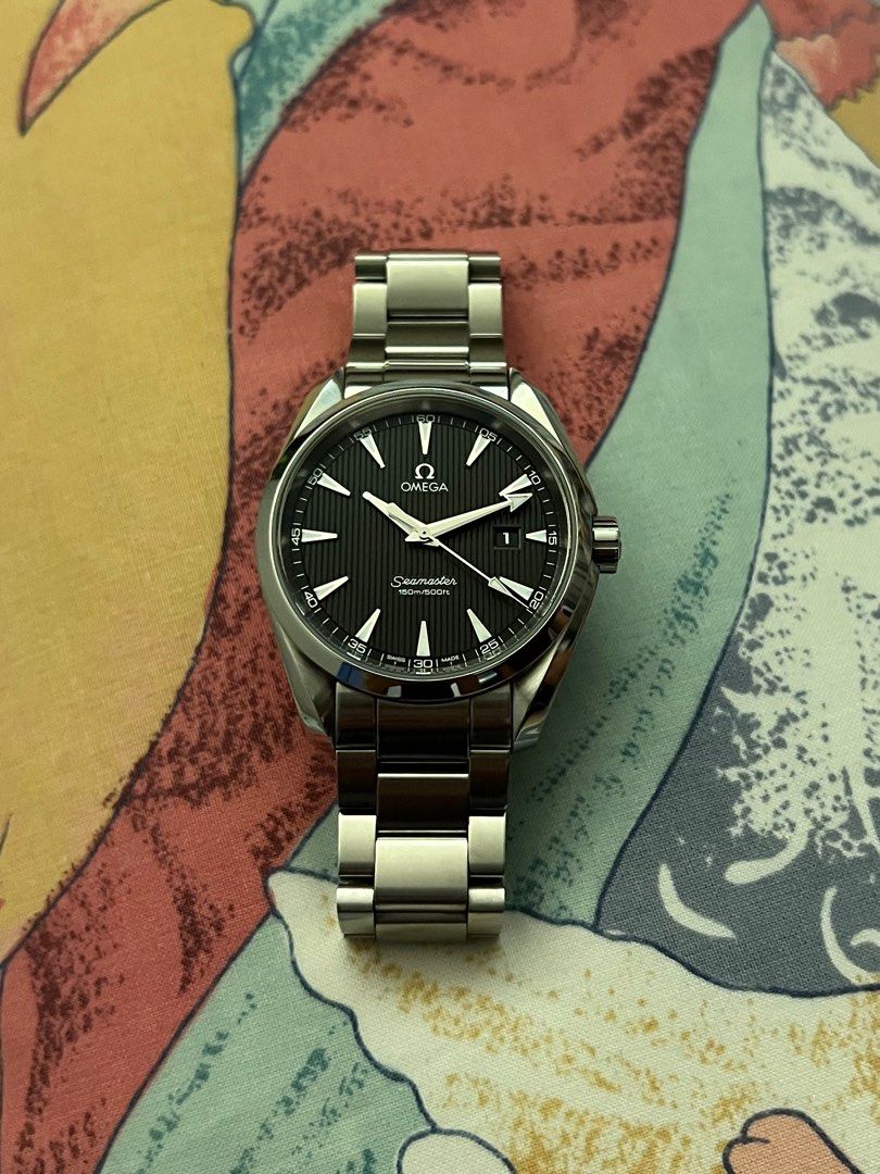 Omega aqua terra quartz 38.5 mm hotsell
