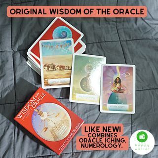 ORIGINAL Wisdom of the Oracle 52 Cards Deck Iching Tarot Numerology Esoteric Spiritual Wiccan Magic Healing Spirituality
