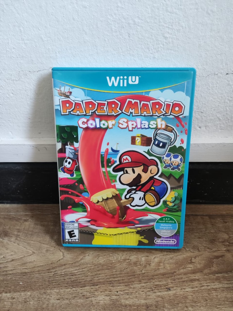 Paper mario color splash pro controller on sale