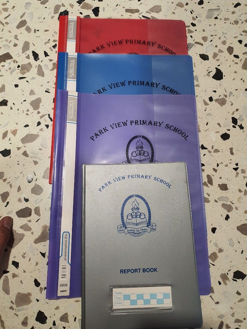 Park View Primary School File & Report Book, Hobbies & Toys, Stationery