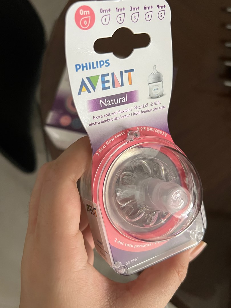 Philips avent natural first hot sale flow