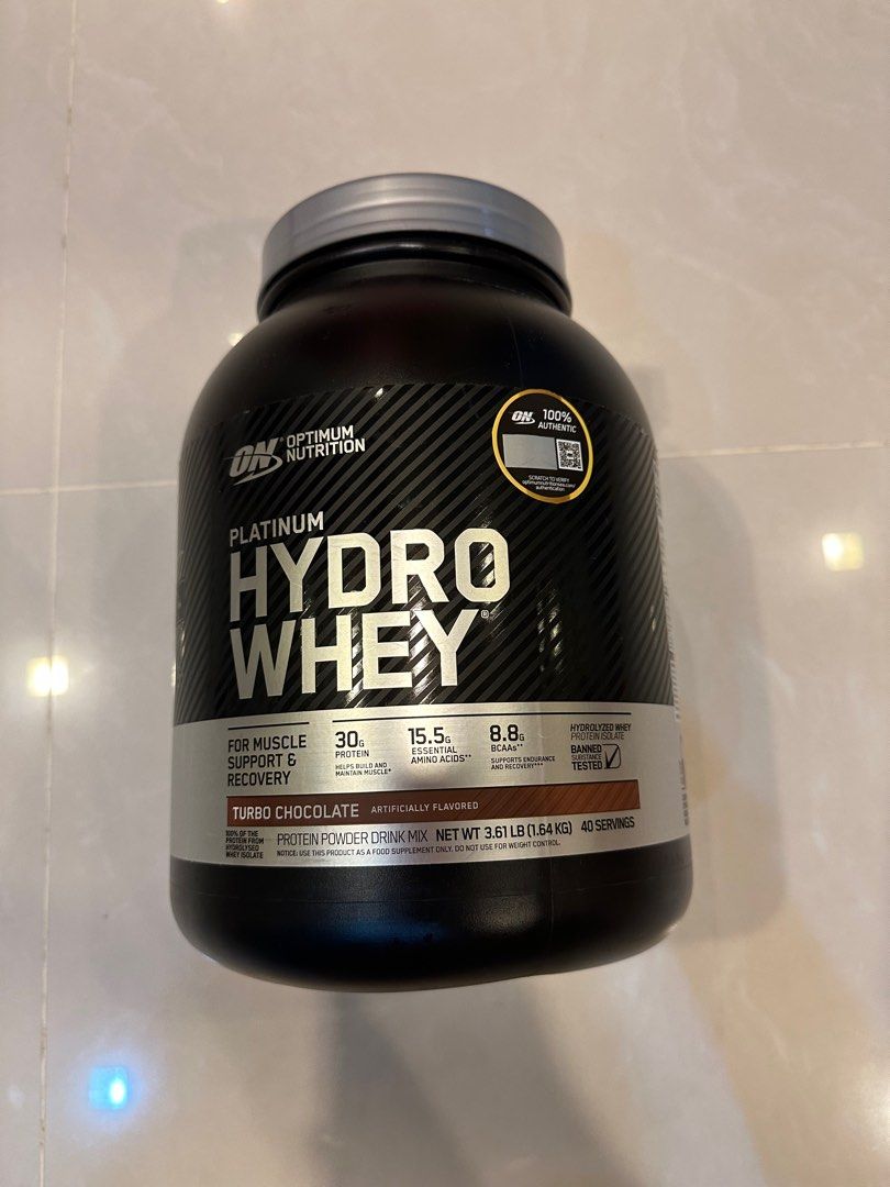 Platinum Hydrowhey Turbo Chocolate Protein Powder , Health & Nutrition ...