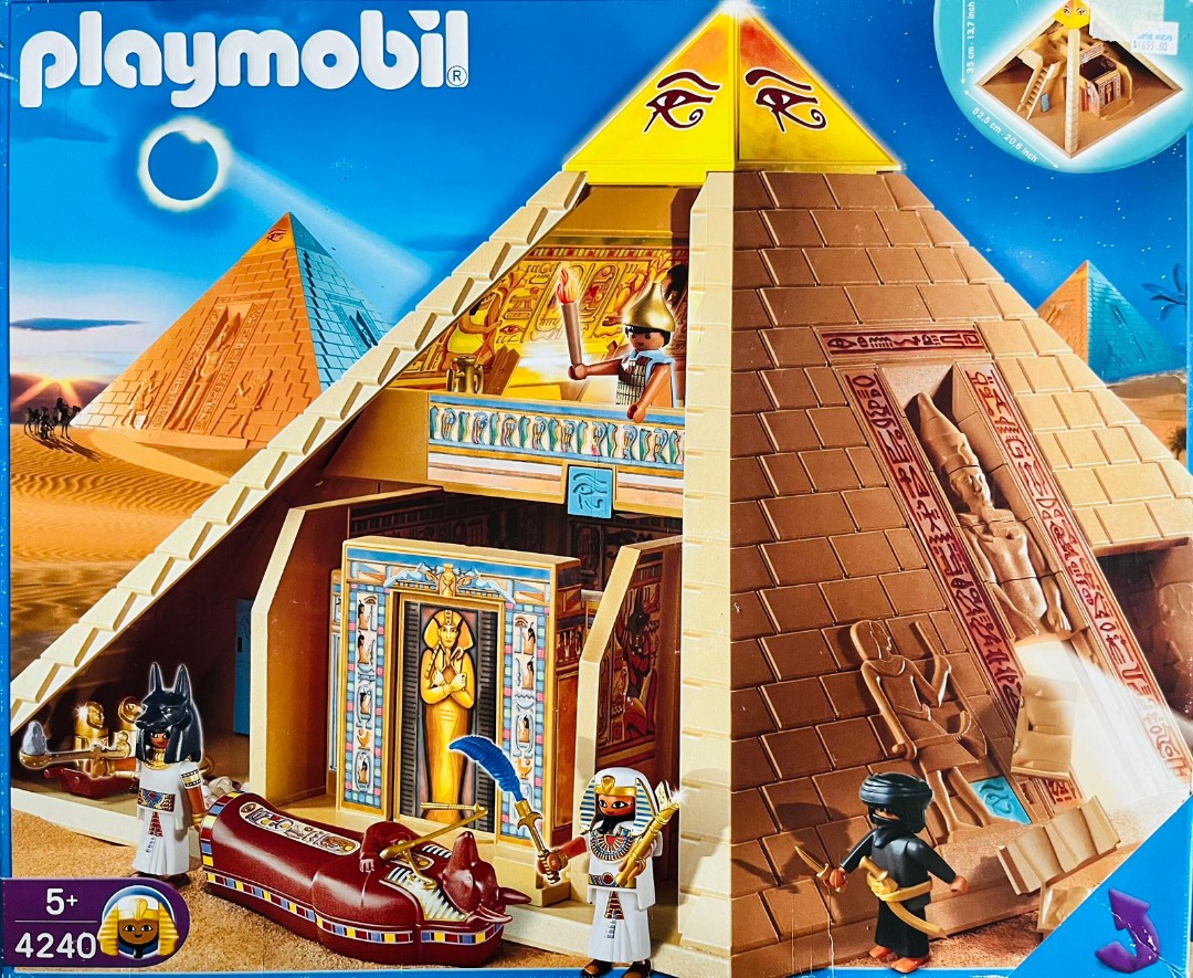 Pièce Playmobil 4240 Pyramide - Mur Côté