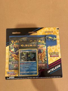 Pokemon cinderace and inteleon pin collection