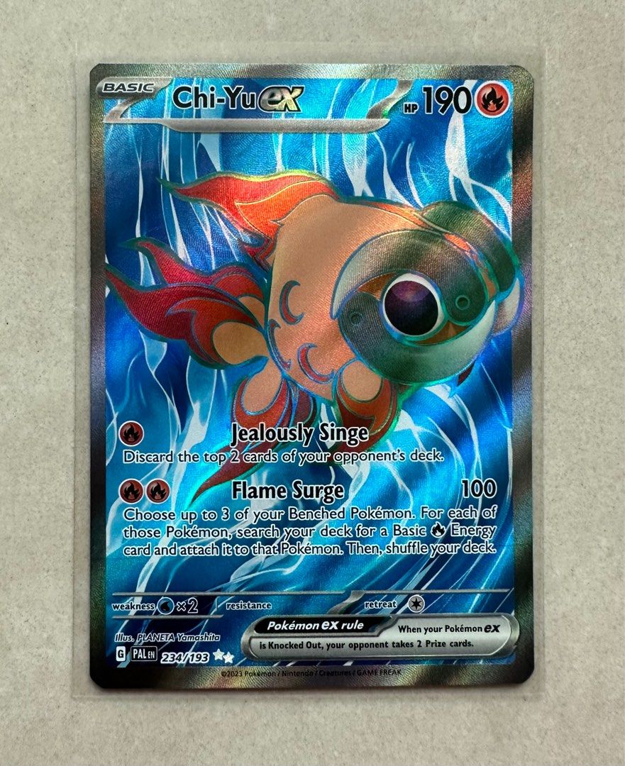 Pokmon paldea evolved chi-yu full art SR card, Hobbies & Toys, Toys & Games on Carousell Pokmon paldea evolved chi-yu full art SR card, Hobbies & Toys, Toys & Games on Carousell