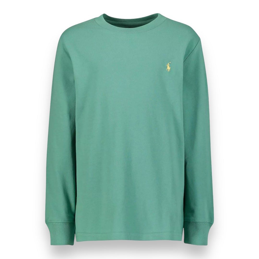 Ralph lauren green discount pullover