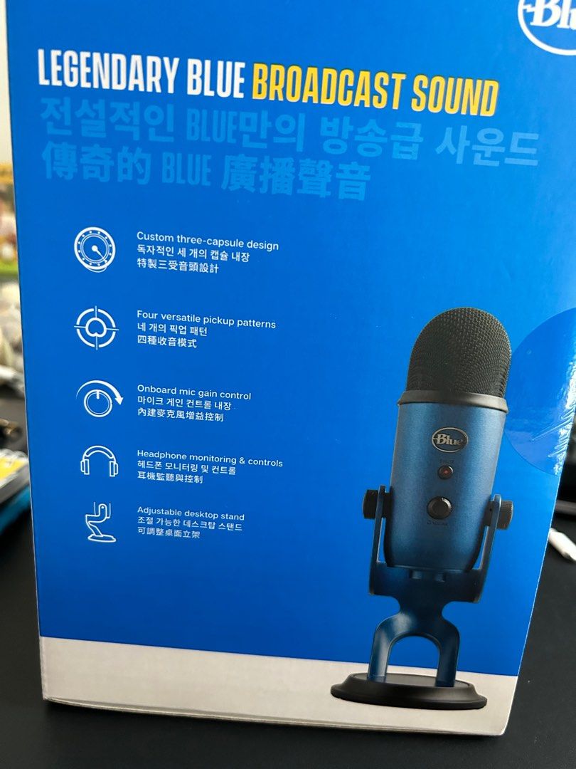 Premium Yeti Microphone, Audio, Microphones on Carousell