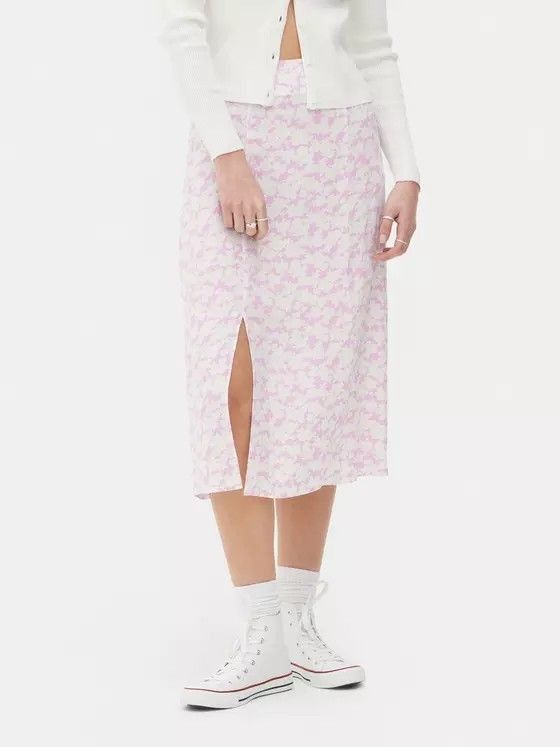 Primark Open Slit Midi Skirt