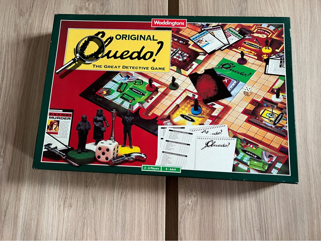 Original Waddingtons Cluedo Game, Hobbies & Toys, Toys & Games on Carousell