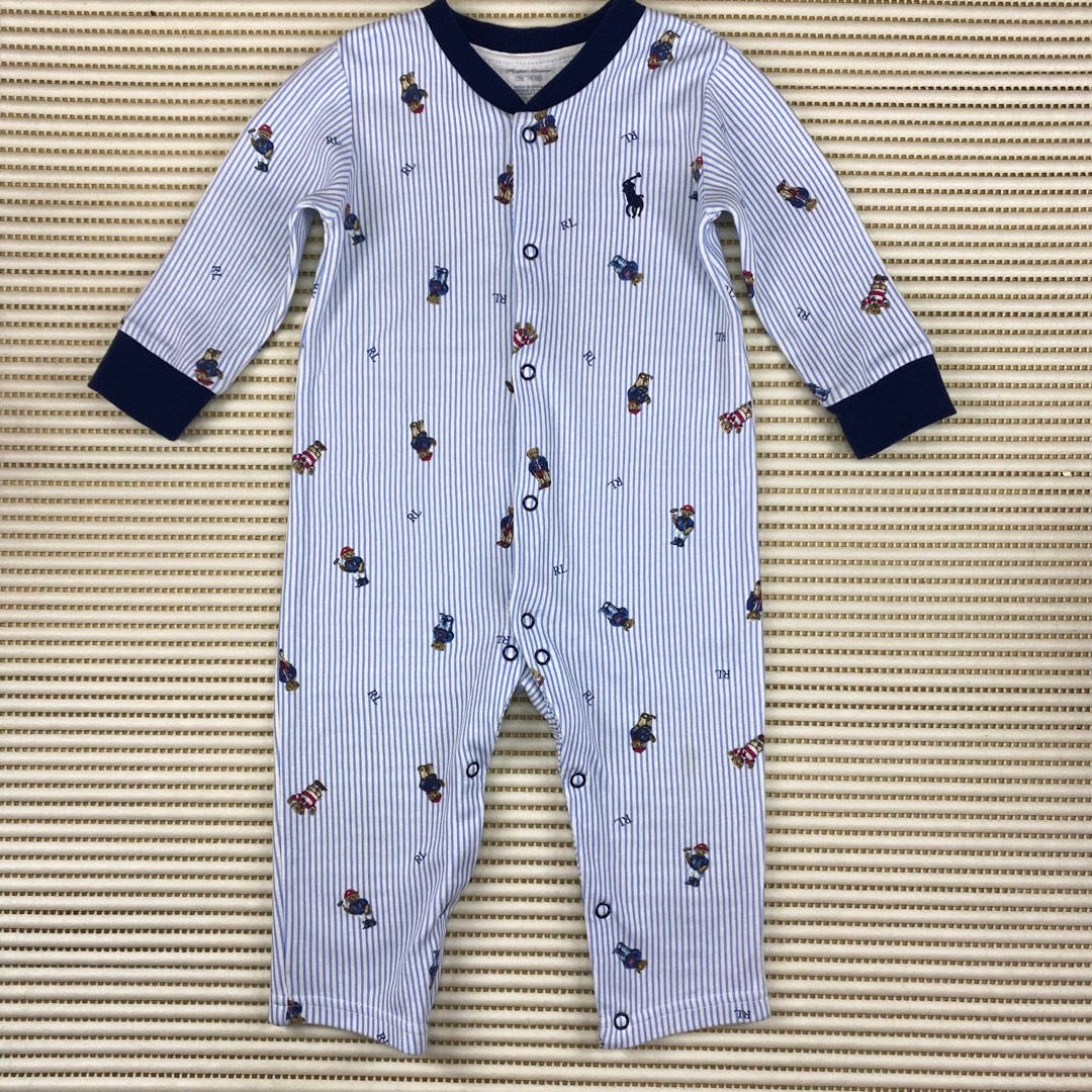 Ralph lauren baby hotsell sleepsuit