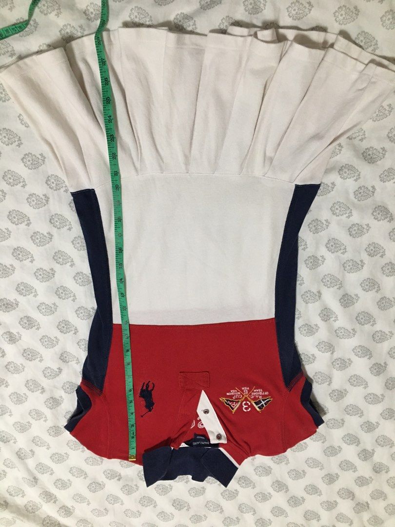 Ralph Lauren Dress (Category: Babies & Kids Fashion) located in Manila. Submitted by ampmd (Listing ID 1240684003, Image 3). Description: Original Ralph Lauren Dress. Size on the photo. Fits 5-7yo. Needs washing. Stocked during pandemic. .