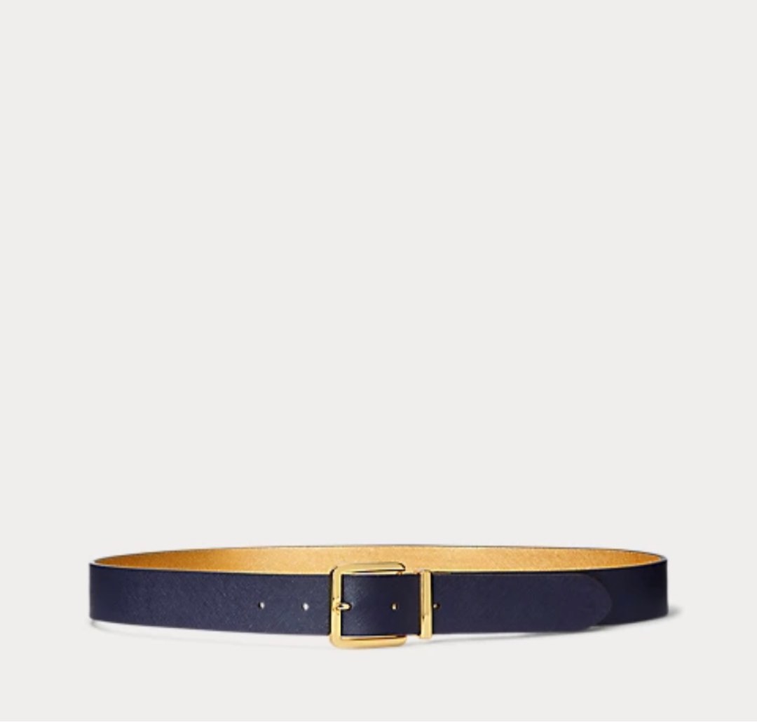 Ralph lauren discount reversible belt women's