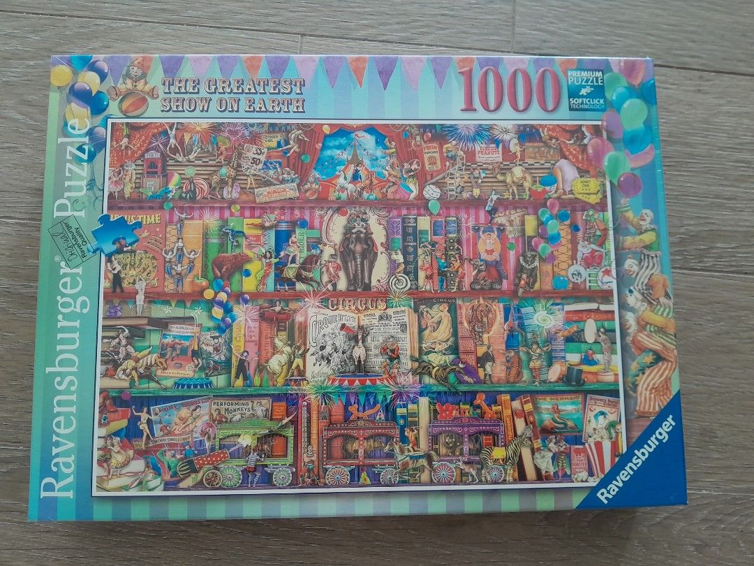 Ravensburger 1000 piece Jigsaw Puzzle - The greatest show on earth ...