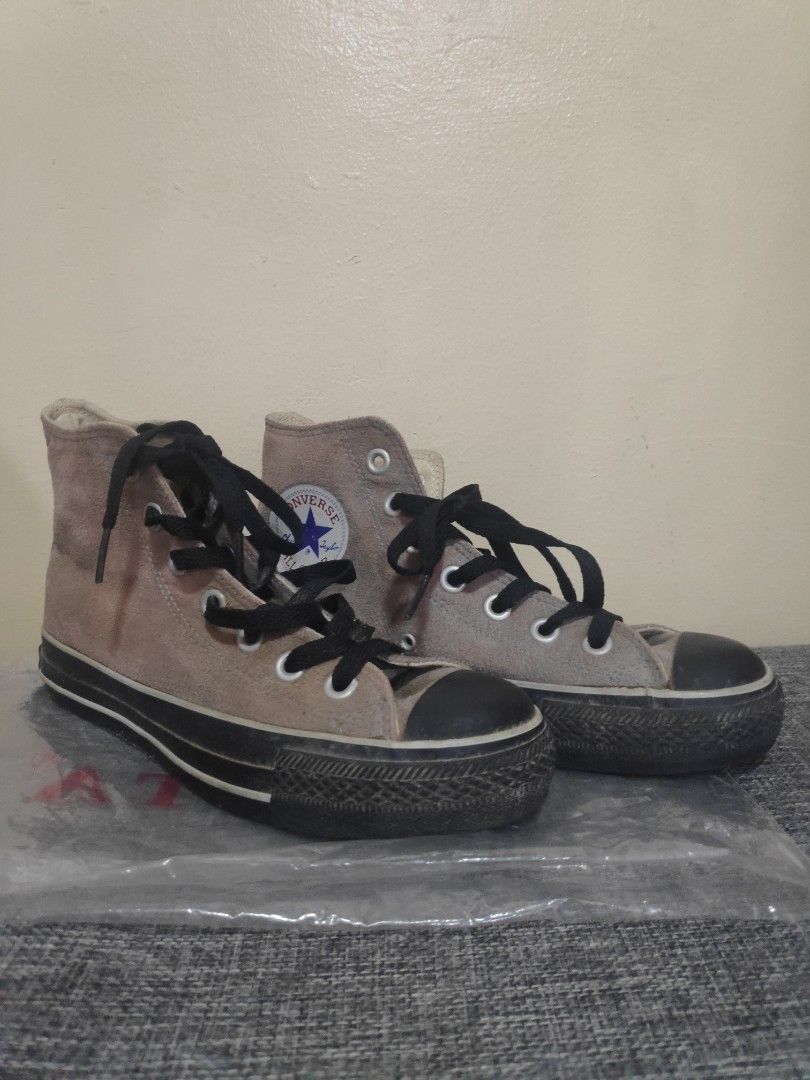RE Vintage Converse Chuck Taylor All star High top shoes Women s Fashion Footwear Sneakers on Carousell