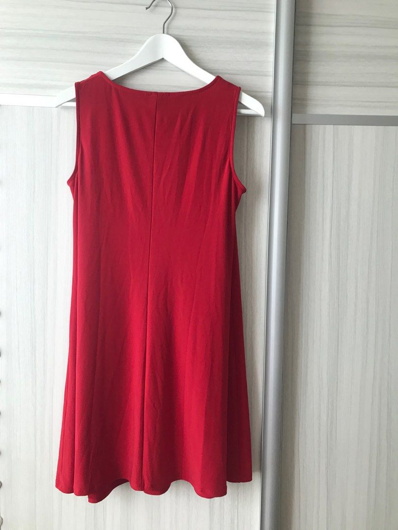 Msk red dress new arrivals