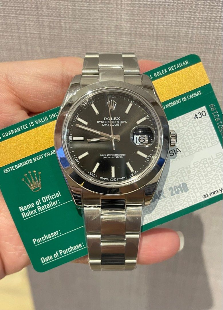 Rolex datejust top 41mm 126300