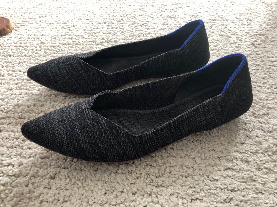 ROTHY S black and blue flats Women s Fashion Footwear Flats on