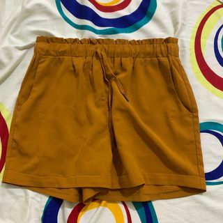 rustic brown shorts from FORME size s garterized