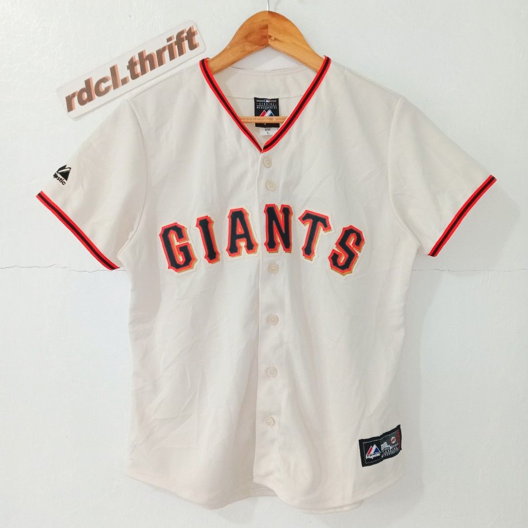 Womens giants baseball jersey deals