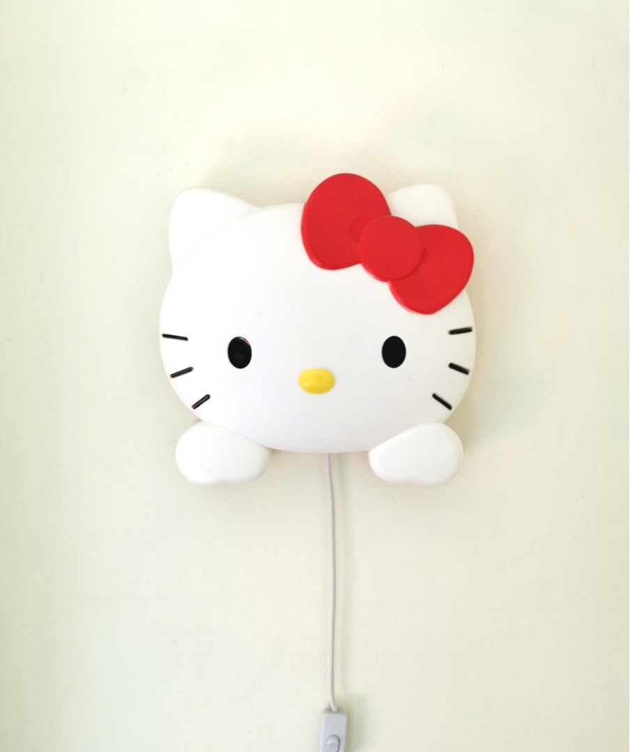 Hello kitty sale wall light
