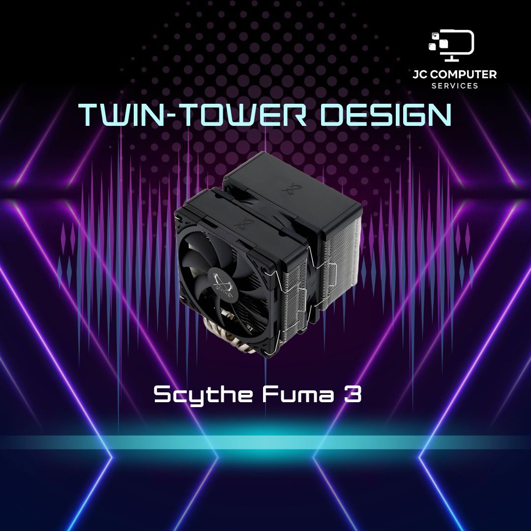 Scythe Fuma 3 CPU Cooler, Computers & Tech, Parts & Accessories ...