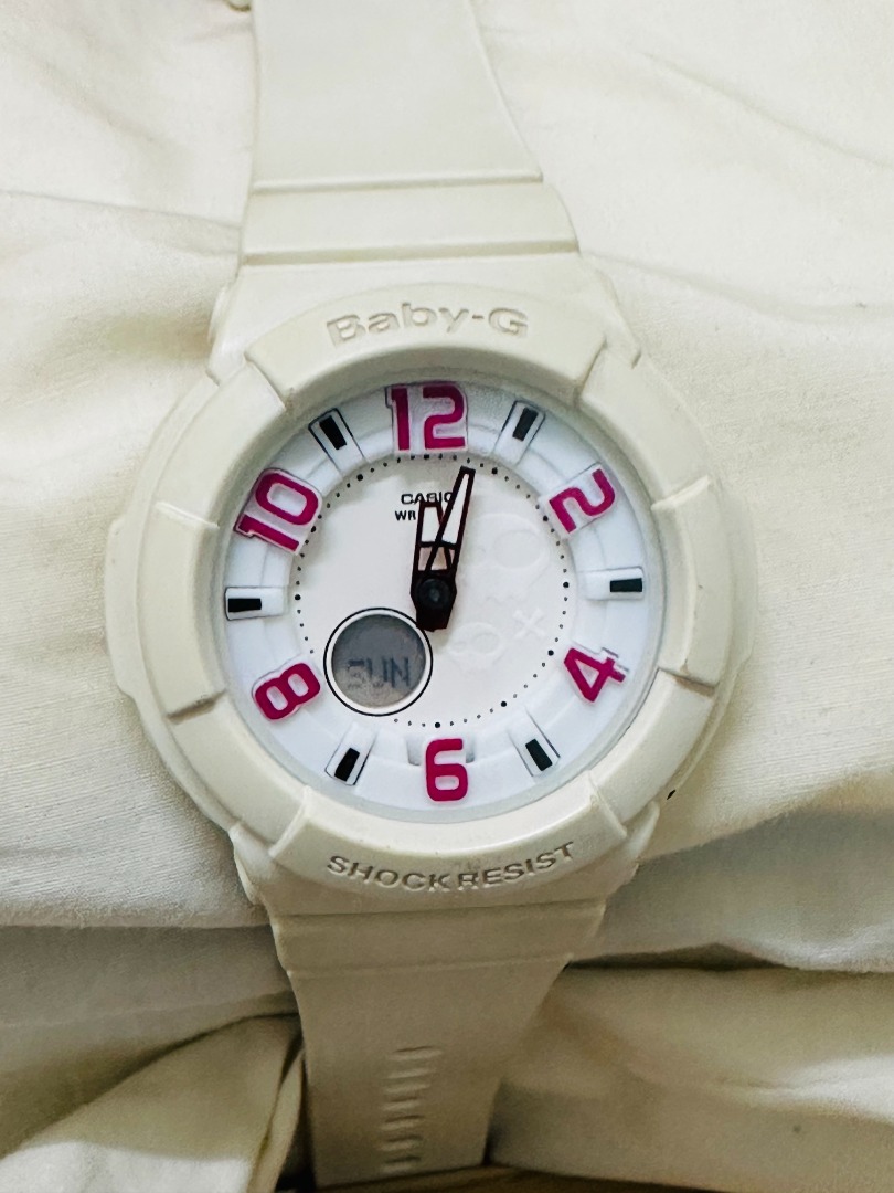 Baby g with second hand on sale