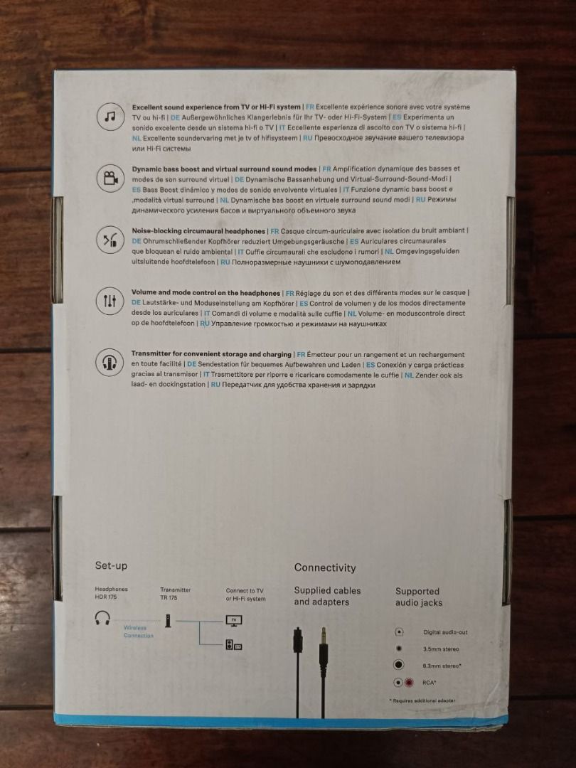 Sennheiser RS 175 Wireless TV Headphones Audio Headphones