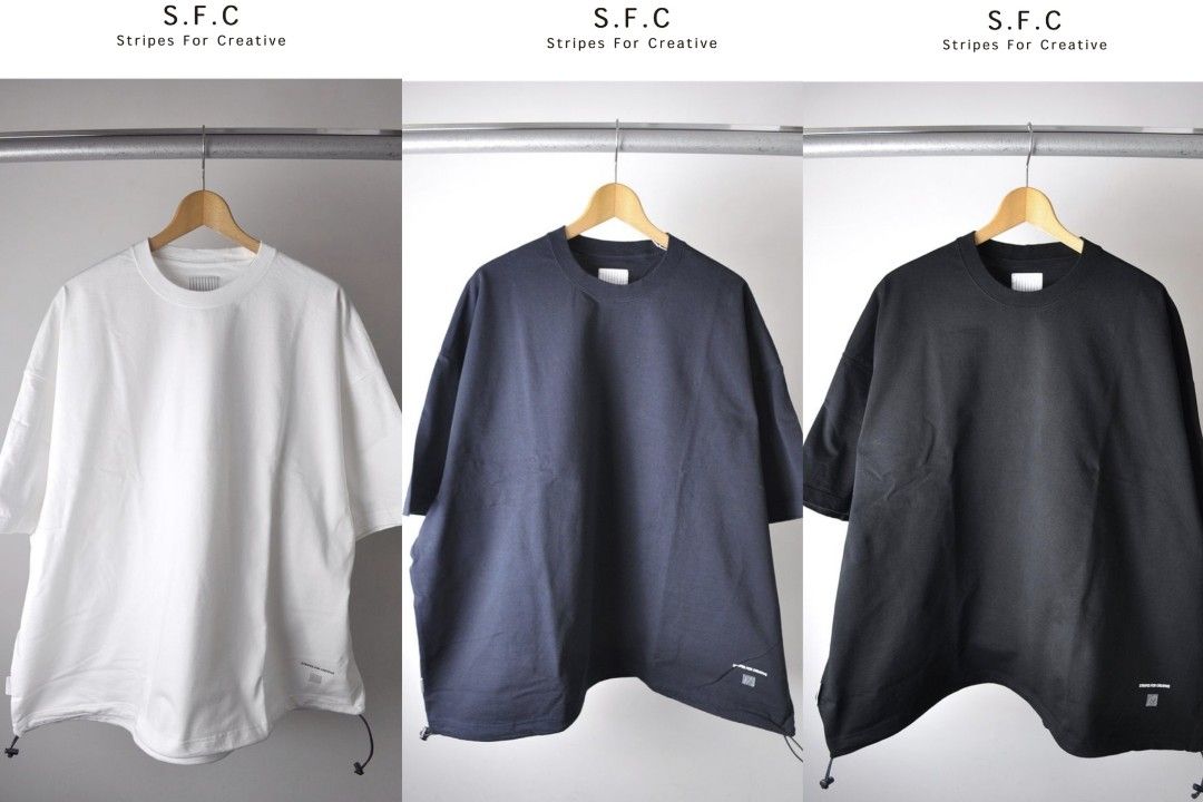 S.F.C. SUPER BIG DRAWSTRING TEE, 女裝, 上衣, T-shirt - Carousell