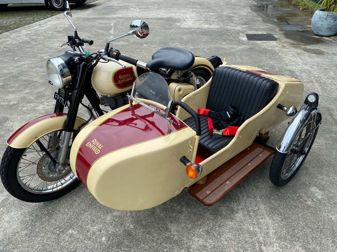 Royal enfield classic store 500 with sidecar