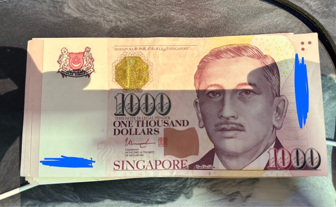 Singapore $1000 Note, Hobbies & Toys, Memorabilia & Collectibles ...