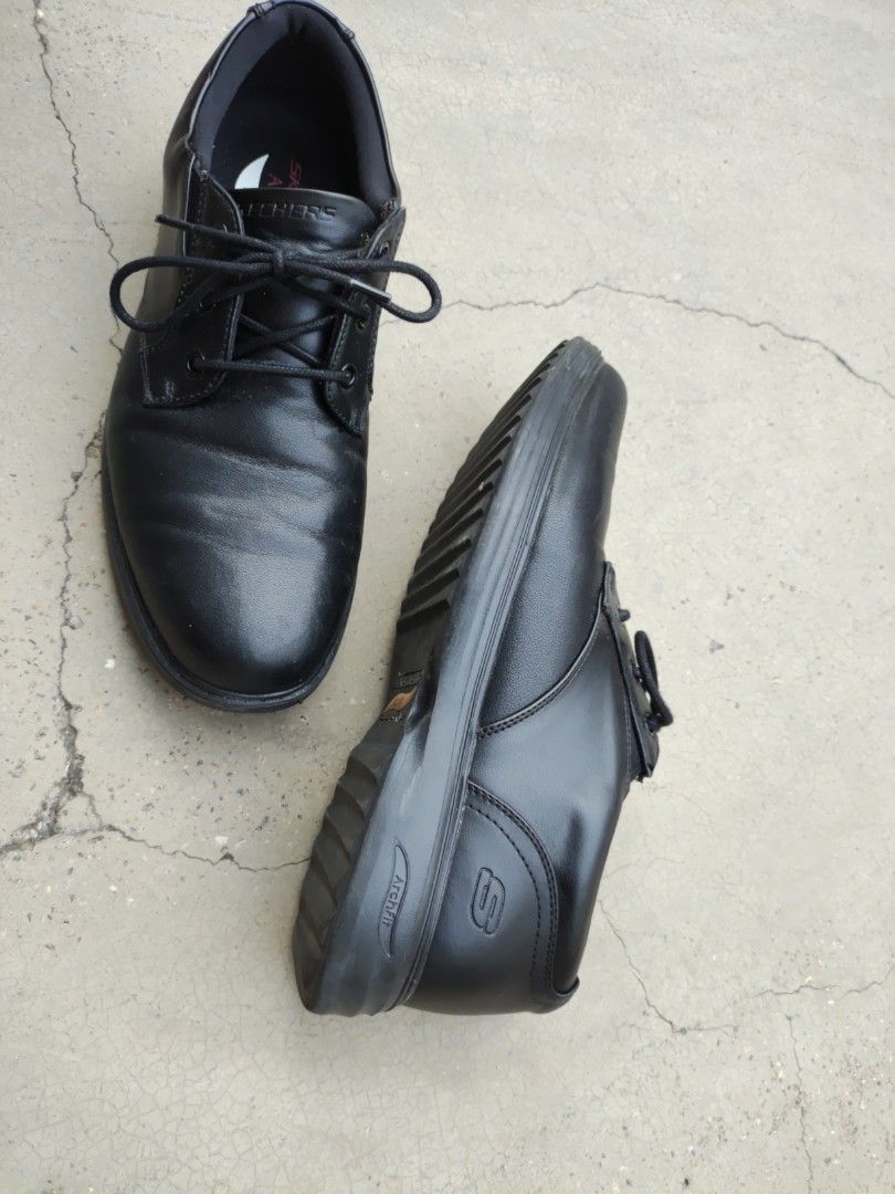 Skechers 9 10 Condition Arch Fit Dress Shoes Original can Nego