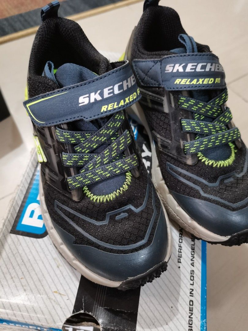 Skechers air cooked memory foam, Babies u0026 Kids, Babies u0026 Kids Fashion on  Carousell