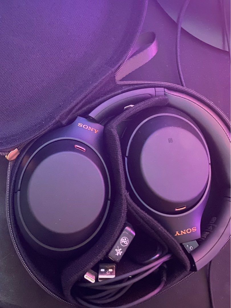 Sony WH1000XM4 XM4 Noise Cancelling Headphones, Audio, Headphones