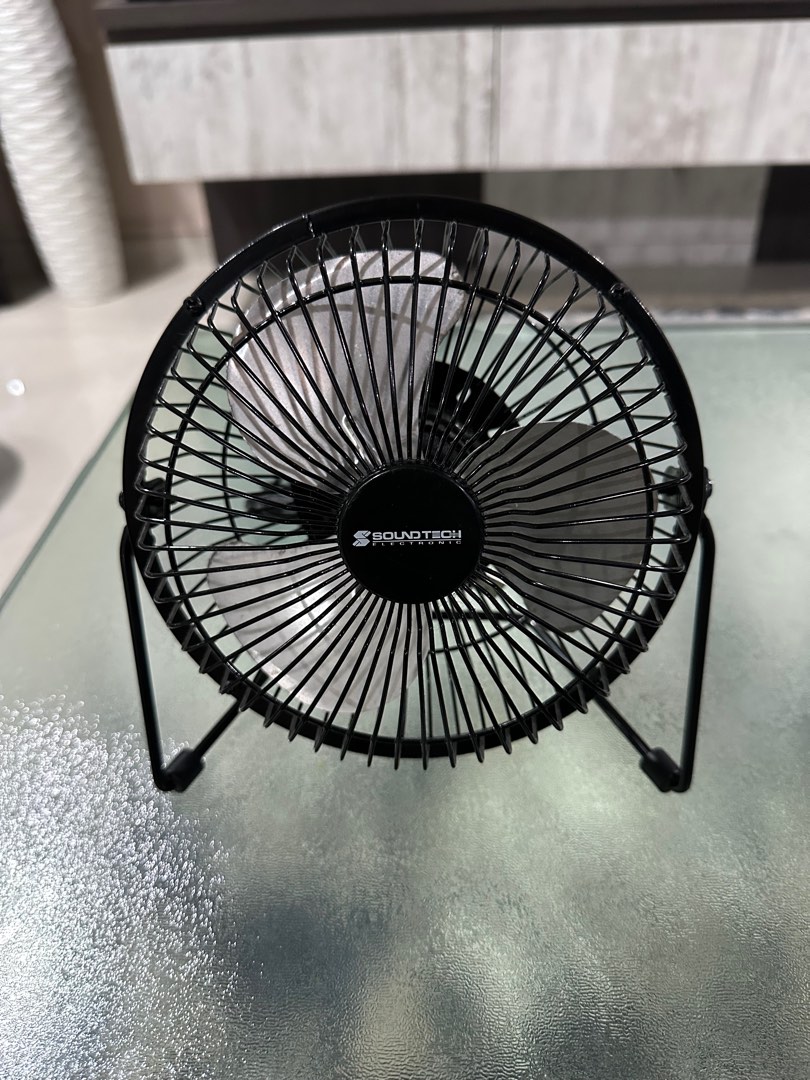 Soundtech Desktop Fan, Furniture & Home Living, Lighting & Fans, Fans