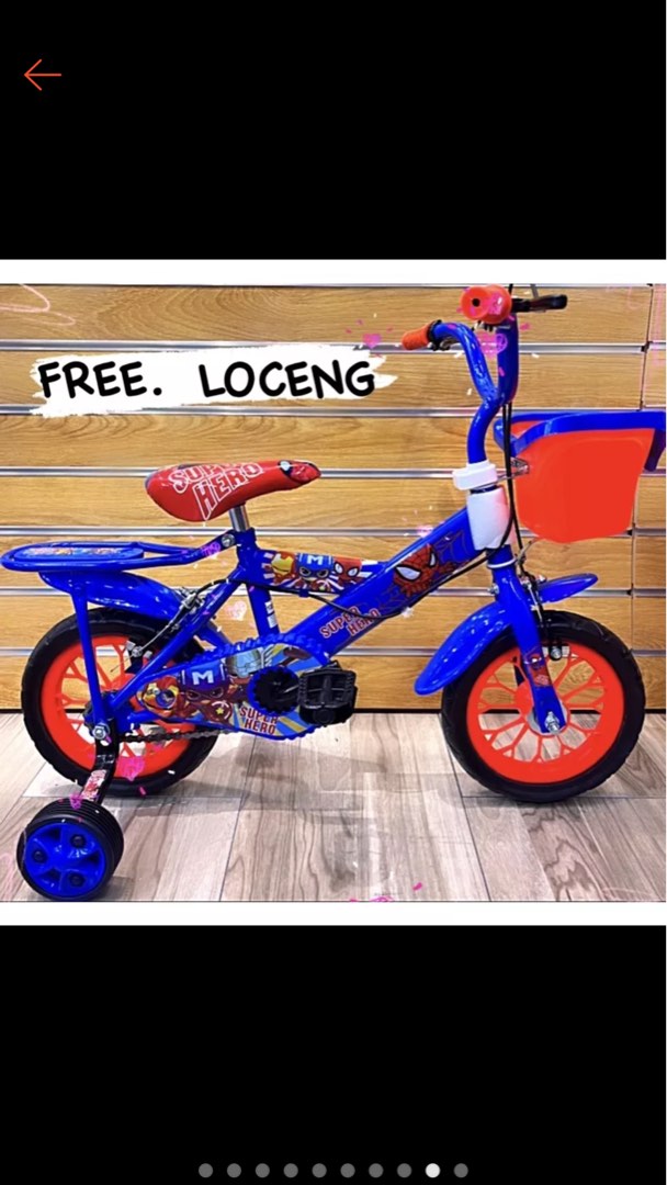 Spider man bike 2025 for 2 year old