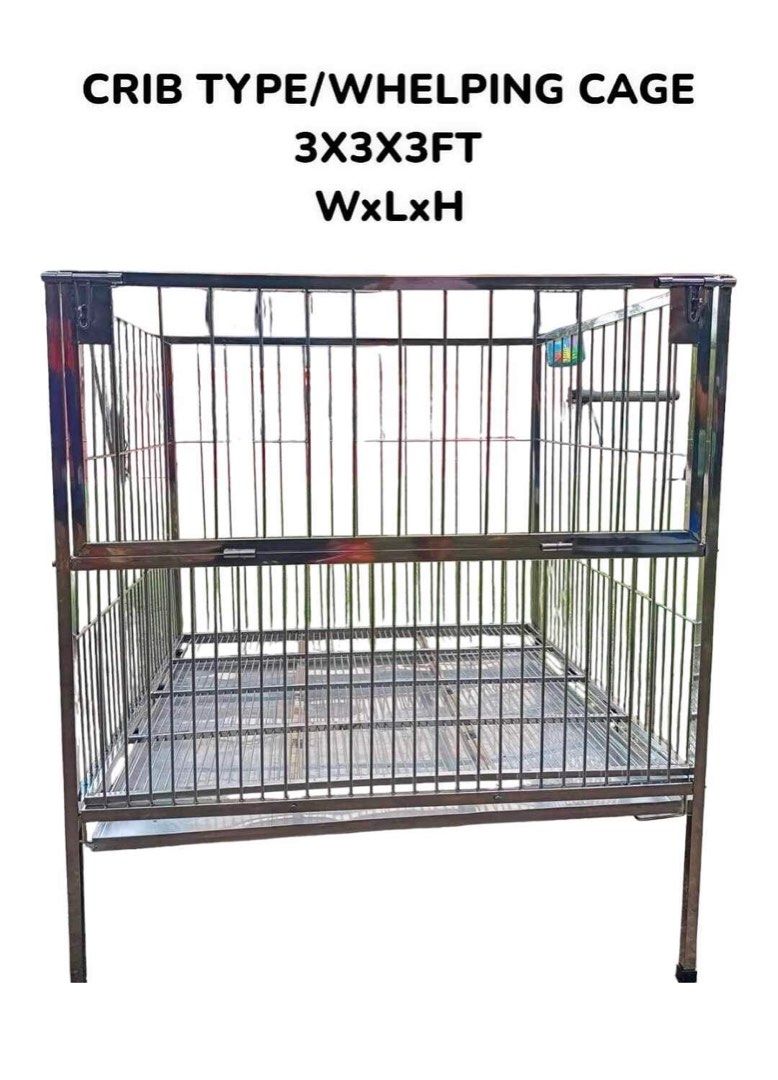 Dog cage sales crib type
