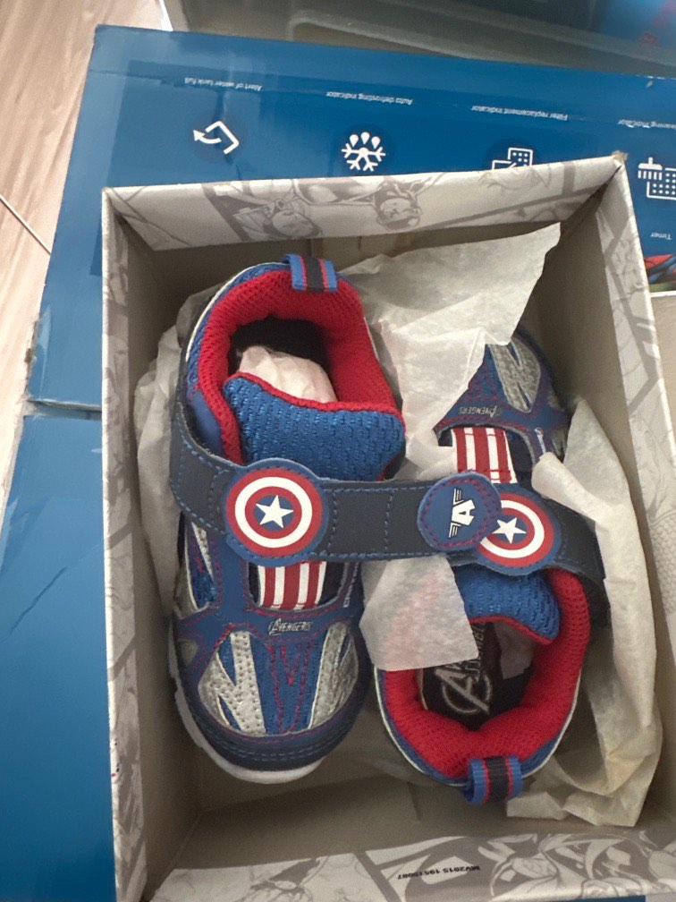 Stride Rite Captain America shoes