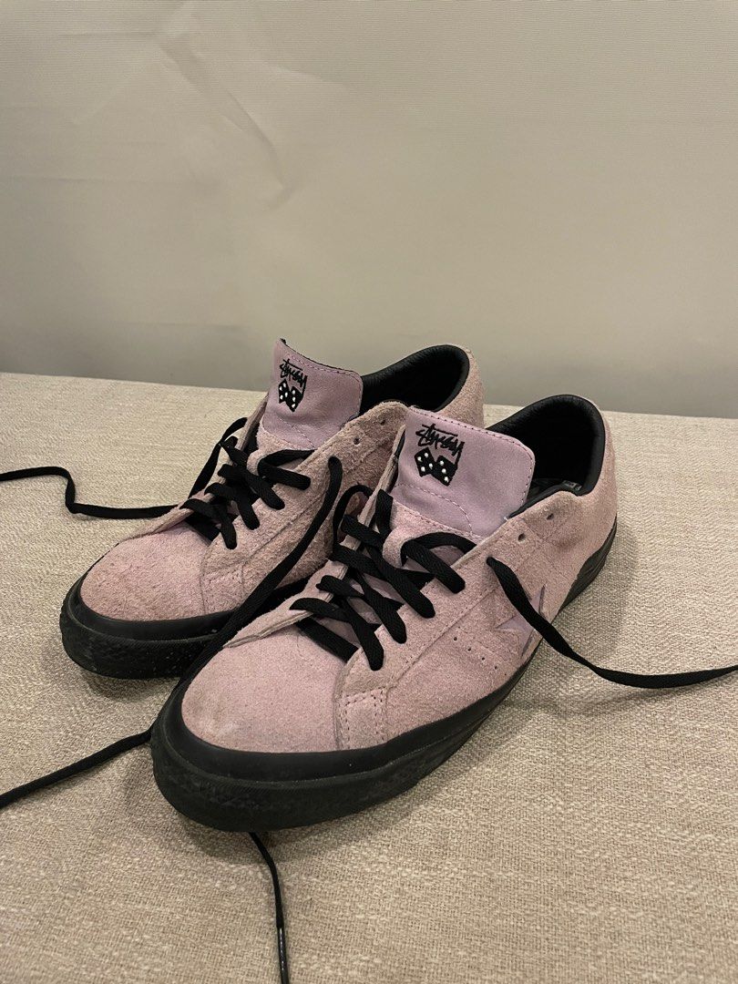 Stussy converse one stars