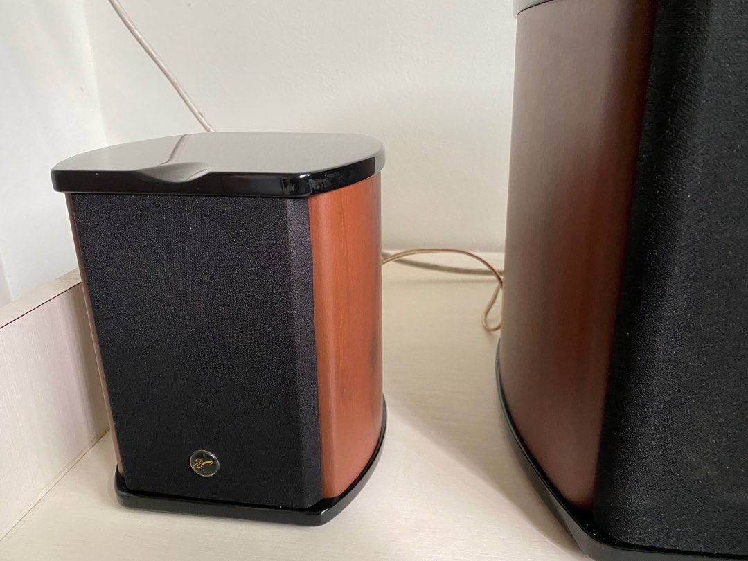 SWAN M50W 2.1 Powered Bookshelf Speakers amplifier Home Theatre Subwoofer