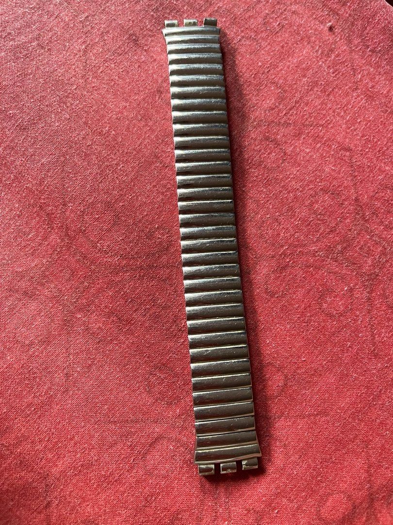 Swatch elastic metal strap Luxury Watches on Carousell