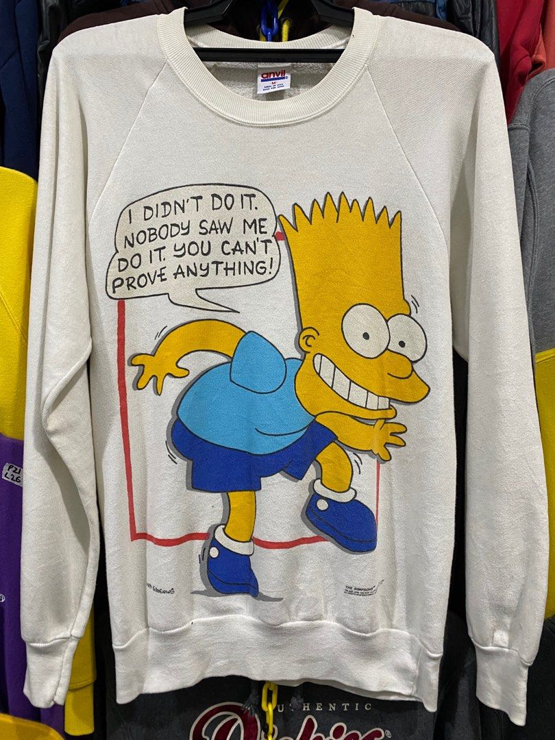 Sweatshirt simpsons outlet