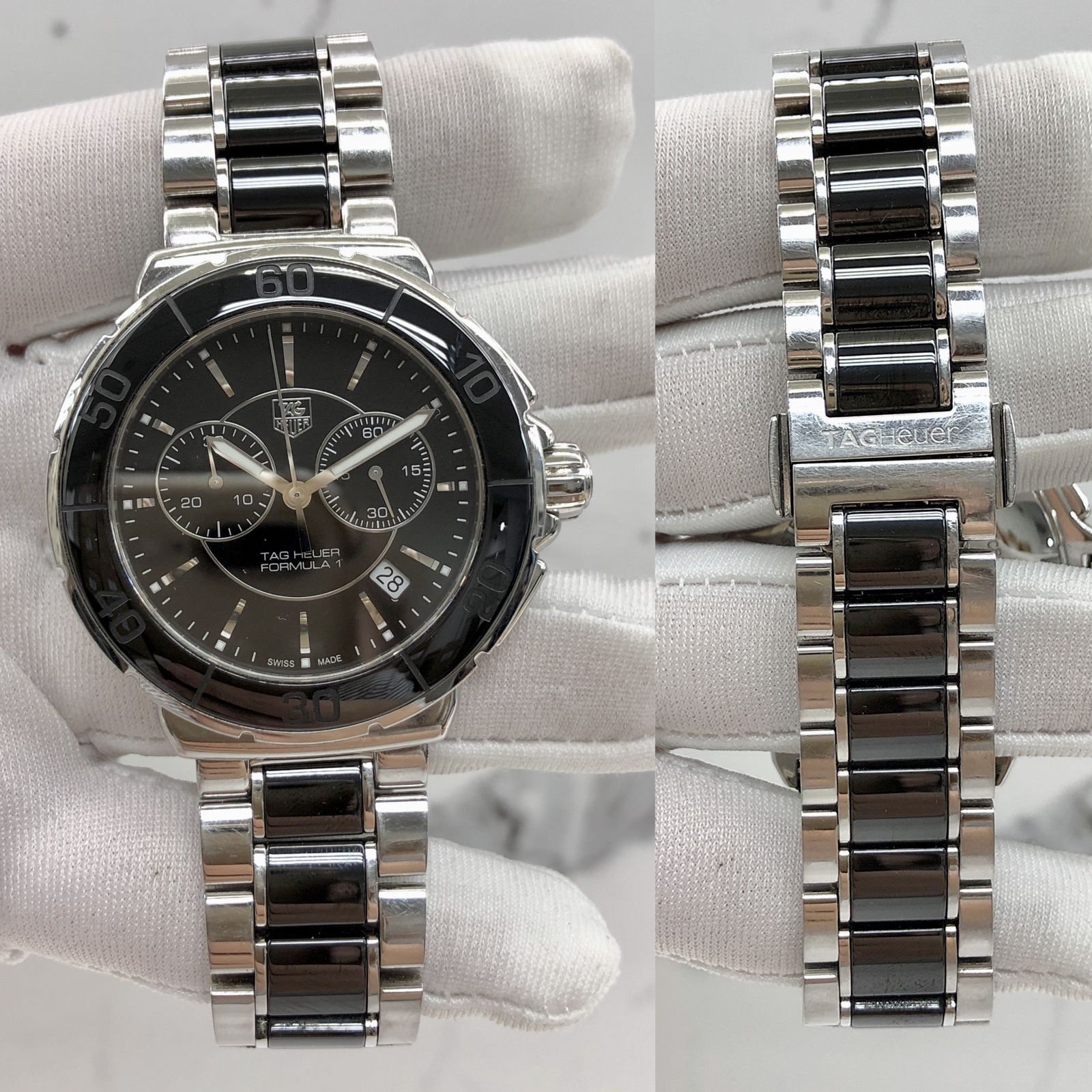 TAG HEUER CAH1210 BLACK DIAL FORMULA 1 QUARTZ MENS WATCH 237018482 AL Luxury Watches on Carousell